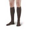 Ames Walker AW Style 103 Men's 15-20 mmHg Moderate Compression Knee High Socks Black Medium