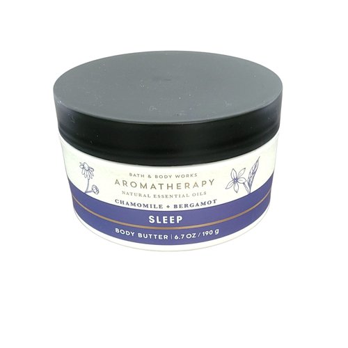 Bath and Body Works Aromatherapy Chamomile and Bergamot Body Butter - SLEEP 6.7 oz (Chamomile + Bergamot) 6.70 Ounce (Pack of 1)