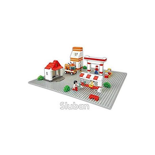 Sluban 40x40cm Base Plate - 1 Piece in Original English Box 100% Compatible - Building Blocks - Building Brick Educational Toy (M38-B0182)
