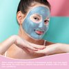 PEOVLVN 300 Sheets Facial Plastic Mask Disposable Facial Sheet Mask Transparent Face Mask Sheets for Skin Care DIY Spa Mask Moisture Retention
