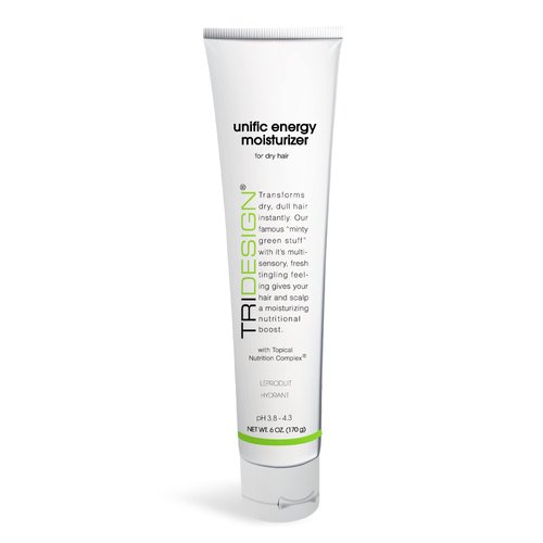 TRI Design Unific Energy Moisturizer Conditioner – Leave In Conditioner for Curly Hair, Anti Frizz Hair Serum & Deep Conditioner for Dry, Damaged Hair – Frizz Control & Hair Care Solution – 6 oz Tube