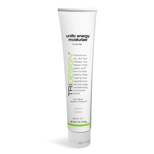 TRI Design Unific Energy Moisturizer Conditioner – Leave In Conditioner for Curly Hair, Anti Frizz Hair Serum & Deep Conditioner for Dry, Damaged Hair – Frizz Control & Hair Care Solution – 6 oz Tube