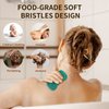 Limcmelf Handheld Soft Silicone Head Body Scalp Massage Brush Scalp Massager Shampoo Brush Scrubber Exfoliating Skin Fit for Baby Adult Bath Shampoo