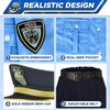 Loscola Police Officer Costume for Kids, Girls Police Costume for Kids, Halloween Costumes for Girls Kids 3-12, Cop Police Uniform for Girls, Police Outfit for Party Dress Up