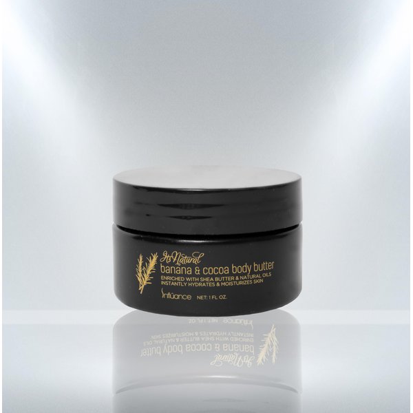INFLUANCE It's Natural Body Butter (1 Fl Oz, Banana & Cocoa)