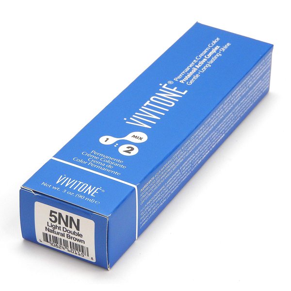VIVITONE Permanent Cream Color 5NN (Light Double Natural Brown)