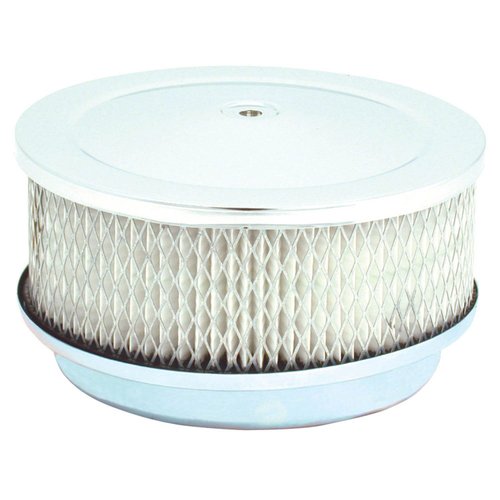 Spectre Performance (4780) 6-3/8" x 2-1/2" Chrome Air Cleaner