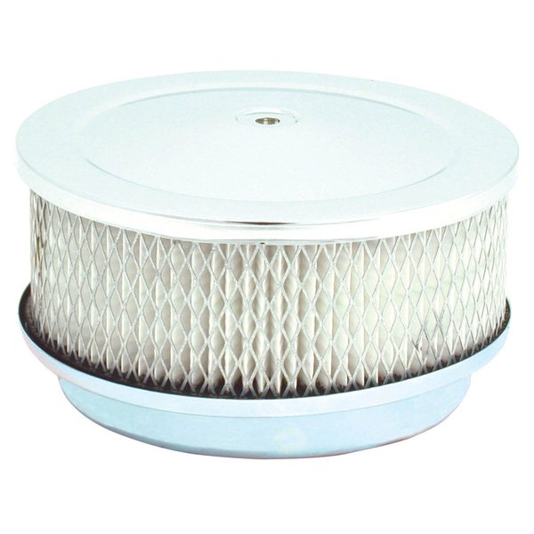 Spectre Performance (4780) 6-3/8" x 2-1/2" Chrome Air Cleaner