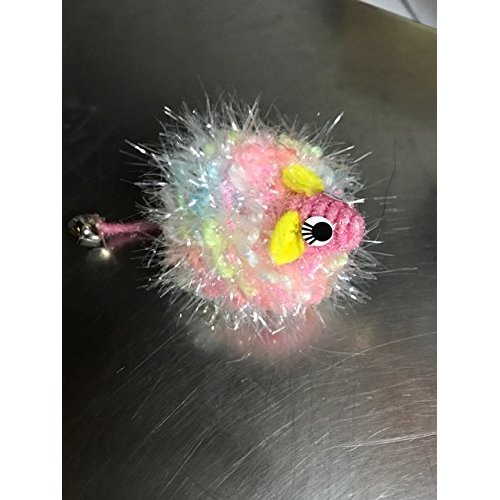 Glitter Mouse cat toy with Bell 50 ct bag