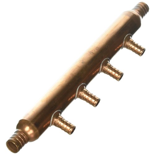 SharkBite 4 Port Open Crimp Copper Multi-Port Tee, Plumbing Fittings, PEX Pipe, PE-RT, 22786A