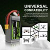 OVONIC 3S Lipo Battery 80C 850mAh 11.1V Lipo Battery with XT30 Connector for RC FPV Racing Drone RC Airplane Helicopter Quadcopter
