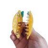 Lemon Claw Clips,Cellulose Acetate Hair Clips,Small Claw Clips for Women
