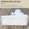 Cute Door Stop, Decorative and Sturdy, Well Designed Buddy Door Stopper, Effective to Hold Your Door Open, 1 Pack, White (Patented)