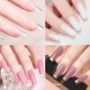 VENALISA Builder Nail Gel, 50ml Jelly Nude Pink Hard Gel for Nails Extension Gel Nail Polish Jelly Strengthener Gel Polygel Nail Art Manicure