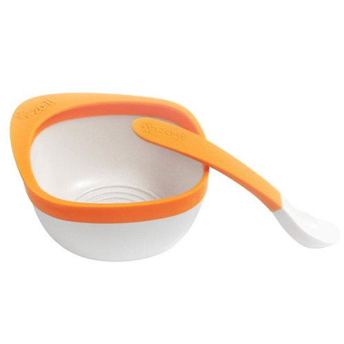 ZOLI INC Bowl And Spoon Kit Orange, 1 EA