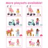 Baby Born MINIS Playset - Medium Tan Skin Tone Doll with Brown Eyes, Scooter & Helmet Accessory, Includes Reusable Carrying Case for On-The-Go Playtime