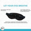 Dream Essentials Natura Organic Sleep Mask (Twilight Blue) Made in The USA