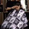 Waterproof Hair Cutting Cape Barber Cape Haircut Cape with Adjustable Snap Closure Hair Cape for Haircuts Salon Cape for Hairstylist Barber Accessories Barber Tools (64" x 56")