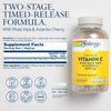 SOLARAY Vitamin C with Rose HIPS & Acerola | Two-Stage Timed-Release Formula | 1000mg | 24-Hour Immune Support & Antioxidant Supplement | 250 Ct.