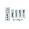 5 Pack Medication Tracker and Reminder, Take-n-Slide Reusable Pill Trackers, Attach to Your Bottle, 7 Day Tablet Reminder,Medicine,Vitamins, Adults, Pets, Pill Organizer Alternative, Multi Dose,Travel