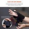 Ergodyne ProFlex 4005 Wrist Brace, Splint Open Stay for Structured Wrist Support, Adjustable Single Strap
