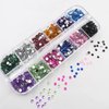 Lifextol Rhinestones for Crafting Nail Pearls for Nail Art Flatback Pearls for Crafts Rhinestones for Nails Face with Tweezers and Picking Pen, Kit C