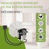 Universal Bathroom Fan Motor Replacement by PANDEELS - SM550 Electric Vent Fan Motor Kit - Replacement for Nutone Broan 50 CFM 120V 3000 RPM - Replace C01575 65100 EM550 EM750