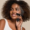 2Pcs Hair Pick, Afro Comb Metal Pick Metal Hairdressing Tools for Women and Men Detangling and Styling Comb for Wigs Braids Detangle Curly Hair DIY Hairstyle