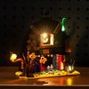 BRICKSHINING LED Lighting Compatible with Lego Halloween Barn 40721, Light Kit Compatible with Lego 40721, Giving Light to Model, NOT Included The Model Set（Customized Version）