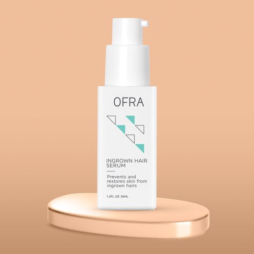 Ofra Ingrown Hair Serum | Effective Ingrown Hair Treatment | Prevents Ingrown Hair & Reduces Irritation | Nourishing Formula for Smooth Skin | Suitable for All Skin Types | 1oz 30mL