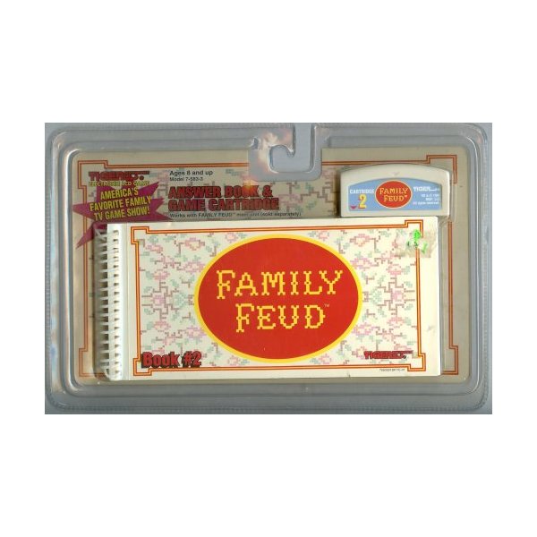 Family Feud Answer Book & Game Cartridge #2