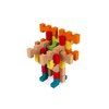 Janod 100 Piece Wooden Building Kit with Notched Blocks - Ages 6+ - J08301