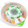 Live Fine 28-Day Automatic Pill Dispenser with Upgraded LCD Display, Key Lock, Sound & Light for Prescriptions, Medication, Vitamins, Supplements & More