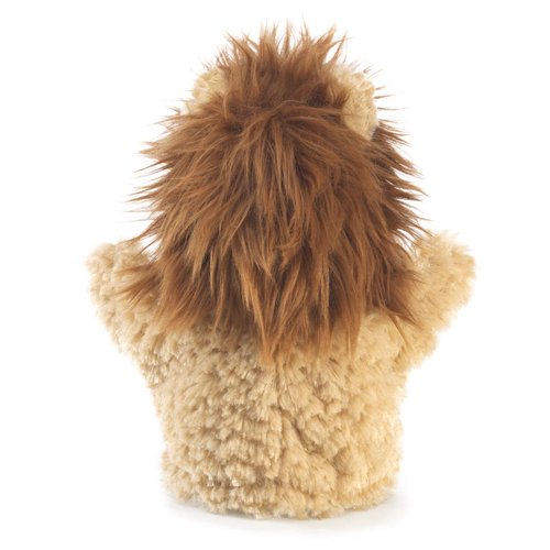 Folkmanis Little Lion Hand Puppet, Tan, 1 EA