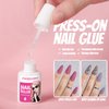 FANDAMEI Matte Press on Nails, 288PCS Almond Fake Nails Full Cover, Short Glue on Nails with Nail Glue, 12 Solid Color False Nails for Nail Art DIY