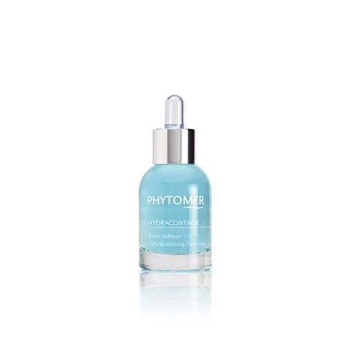 Phytomer HYDRACONTINUE Face Moisturizing Gel | 12 hour Hydrating Face Moisturizer Gel | Immediate & Long Lasting Skin Hydration | Refreshing, Restoring Face Moisturizer for Dry Skin | 30ml