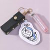 yueton 2 Pack Lipstick Cases Keychain Portable Lip Balm Keychain Holder PU Leather Lipstick Sleeve for Women