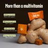 GEM Daily Multivitamin for Women & Men, 20+ Vitamins & Minerals zinc, Vitamin D, B, K, Folic Acid, Turmeric, Beta Glucan GLP-1 booster, Supports Gut, Skin, Brain, Immunity (Citrus Ginger, 28 Servings)