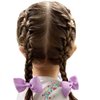 inSowni 40 Pack Grosgrain Ribbon Bow Elastics Hair Ties Scrunchies Pigtail Ponytail Holders Bands Ropes for Baby Girls Toddlers Kids