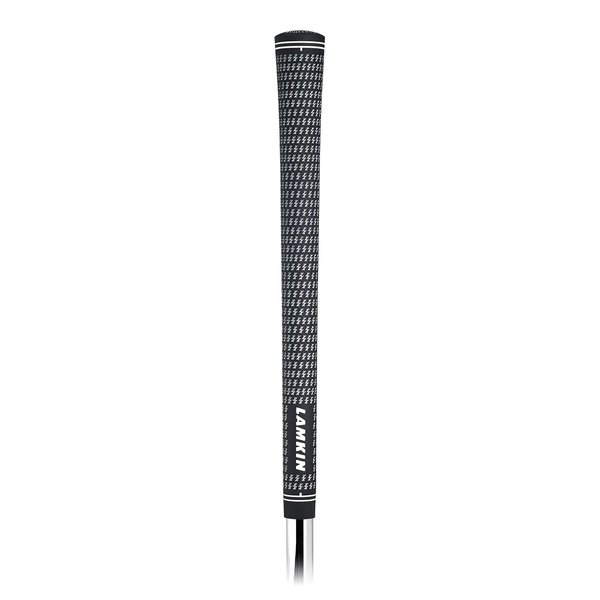Lamkin Crossline Golf Grips, Swinging Grips, .60 Round, Black/White