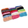 KW Collection Girl Baby Headbands Elastic Crochet Hair Bands Hair Accessories Elastics Ties Shaper Head wrap Set Pack of 50 Pcs in 25 colors (Band: 1.6"×5.5", 25 colors, 2 pcs per color)
