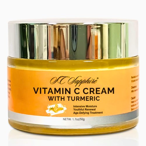 Vitamin C Cream | Radiant Renewal Age-Defying Moisturizer | 24 Hour Hydrating Vitamin C for Men & Women | Crema Vitamina C for Dry Skin | Timeless Vitamin C Face Cream for Winter Skincare | ~2oz.