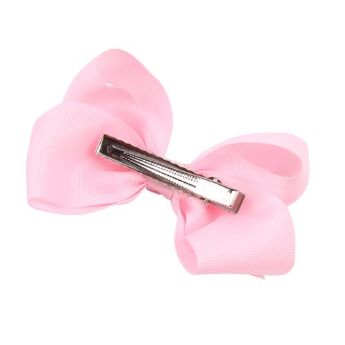 4 Inch Boutique Girls Hair Bows Hair Clips for Baby Girls Toddlers 12 Pcs Solid Color (Apple Green)