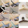 Hair Clips，Claw Clips for Thick Hair and Long Hair, 10Pcs Oversized Matte Non-slip Hair Clips for Women, Big Strong Hold Jaw Clip.