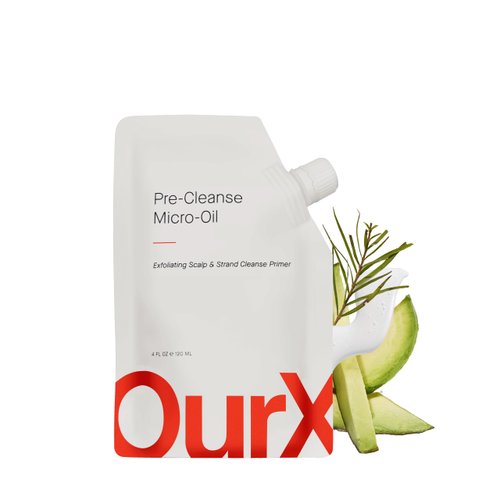 Pre Wash Hair Oil - Removes Build Up, Eases Detangling, Minimizes Breakage - Sulfate Free 4C Hair Products for Textured, Curly Hair (4oz)