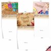 The Best Card Company 10 Assorted Thank You Note Cards Boxed Set 4 x 5.12 Inch with Envelopes (10 Designs, 1 Each) Beach Notes AM6113TYG-B1x10