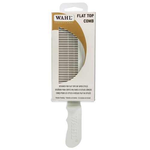Wahl Professional - New Flat Top Comb White #3329-100 - Great for Professional Stylists and Barbers