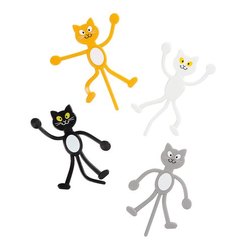 Fun Express Cat Bendables - Party Favors and Bulk Toys - VBS Vacation Bible School Supplies/Decor - 24 Pieces