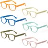 Kerecsen Reading Glasses 6 Pack Great Value Quality Readers Spring Hinge Color Glasses (6 Pairs MIx Color, 2.00)