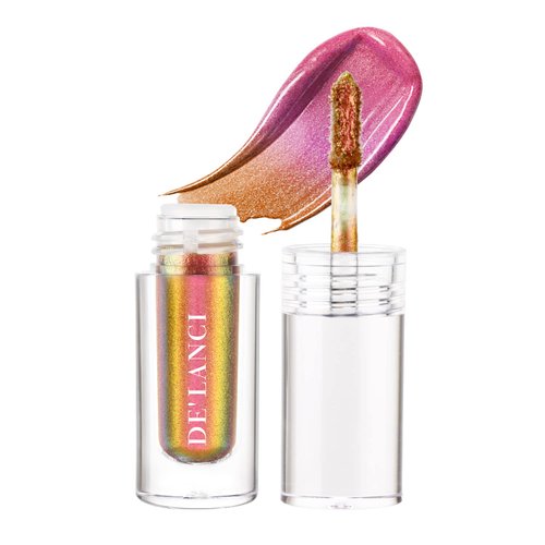Liquid MultiChrome Eyeshadow, Intense Color Shifting, Long Lasting High Pigmented With No Creasing, Monochrome Colorful Glow Liquid Eye shadow, Quickly Drying, Sparkle Shiny Eye Makeup for Beginners #3…